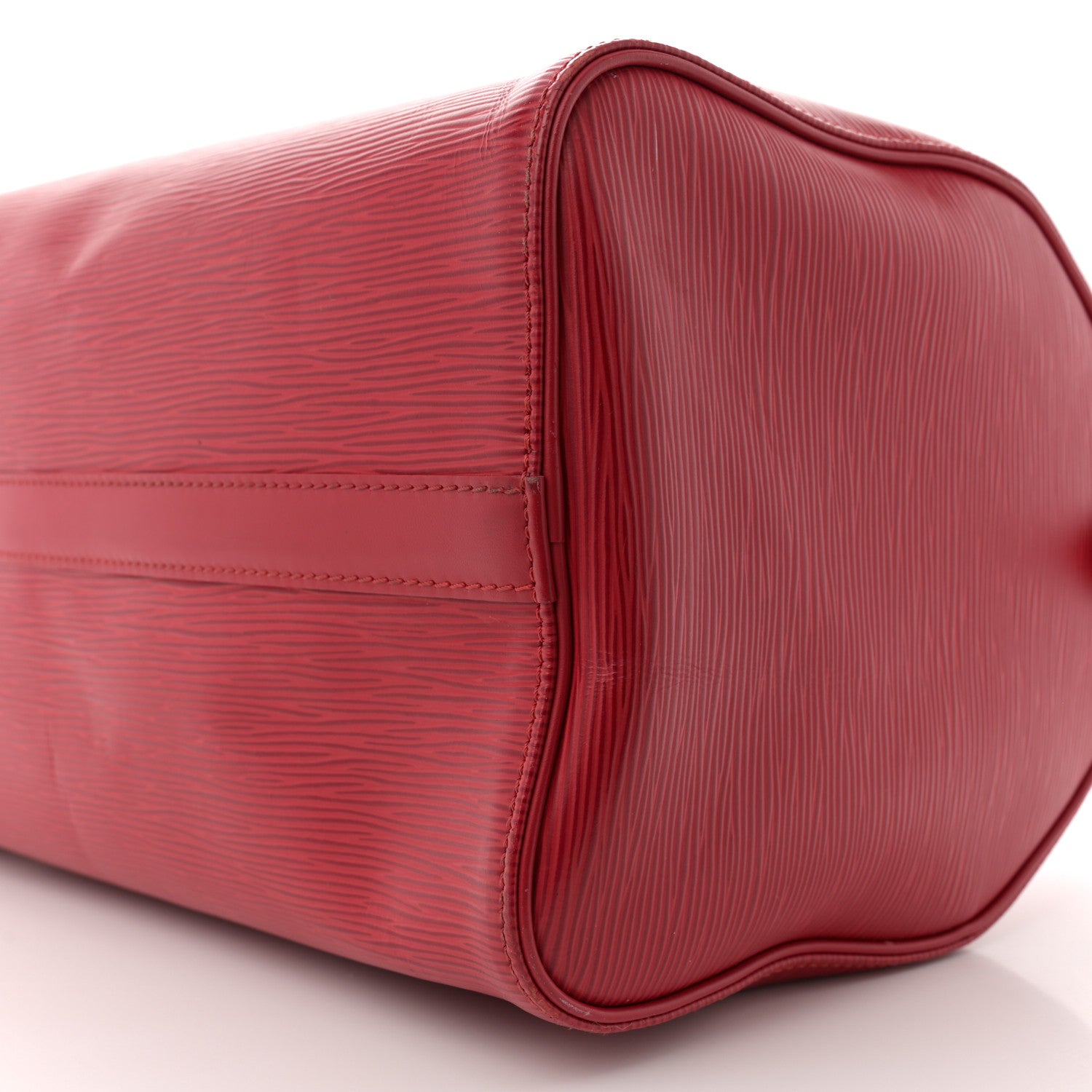 Louis Vuitton Epi Speedy 30 Castillan Red 10 of 15
