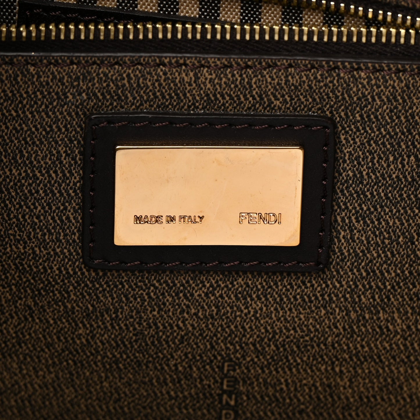 Zucca Spalmati Medium Roll Tote Tobacco Moro