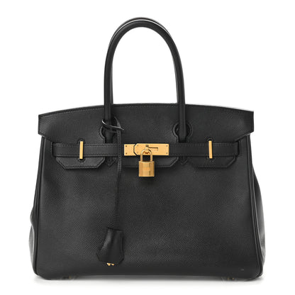 Hermes Epsom Birkin 30 Black 1 of 21