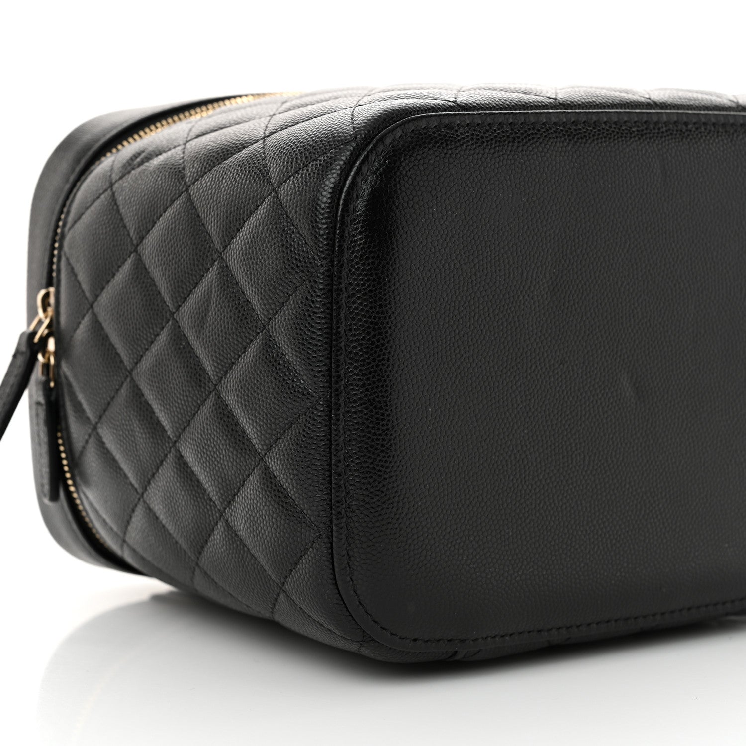 Chanel Caviar Quilted Large Vanity Pouch Black 9 of 11