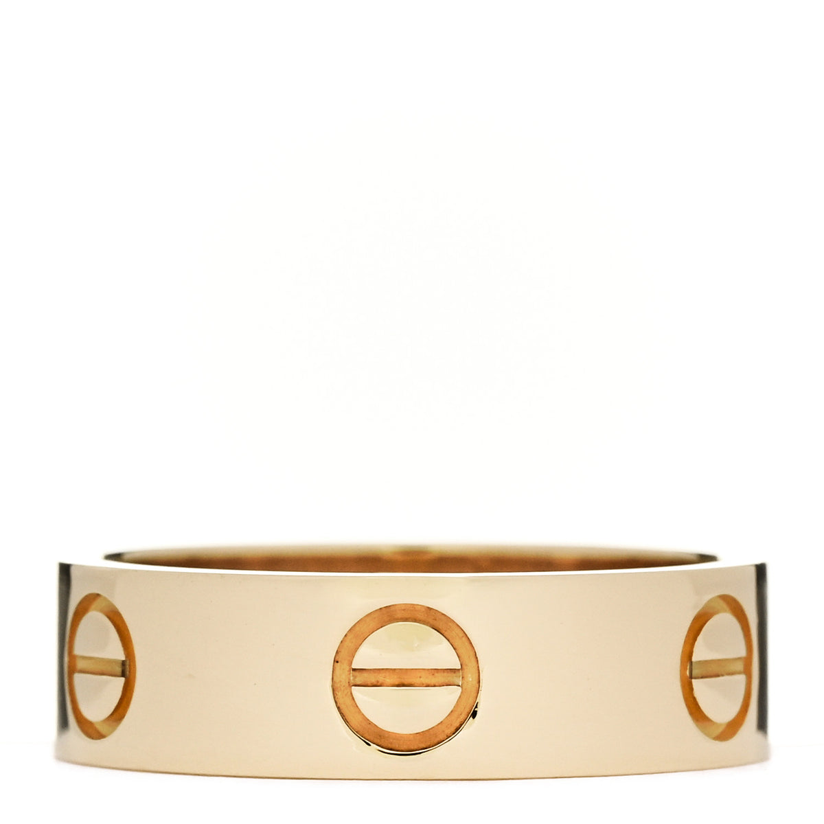 18K Yellow Gold 5.5mm LOVE Ring 53 6.5