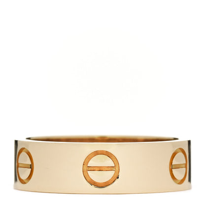 Cartier 18K Yellow Gold 5.5mm LOVE Ring 53 6.5 1 of 5