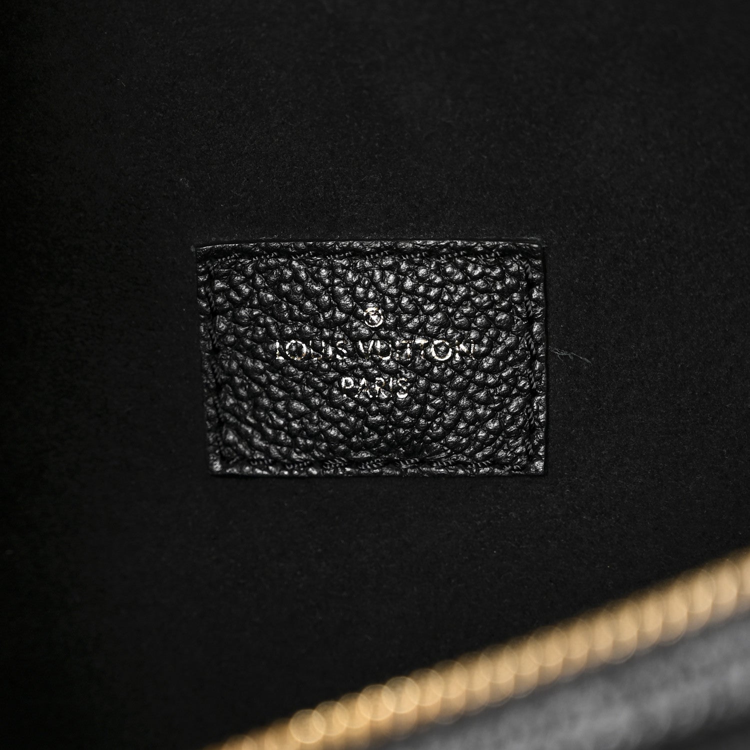 Louis Vuitton Empreinte Monogram Giant Loop Hobo Black 7 of 10