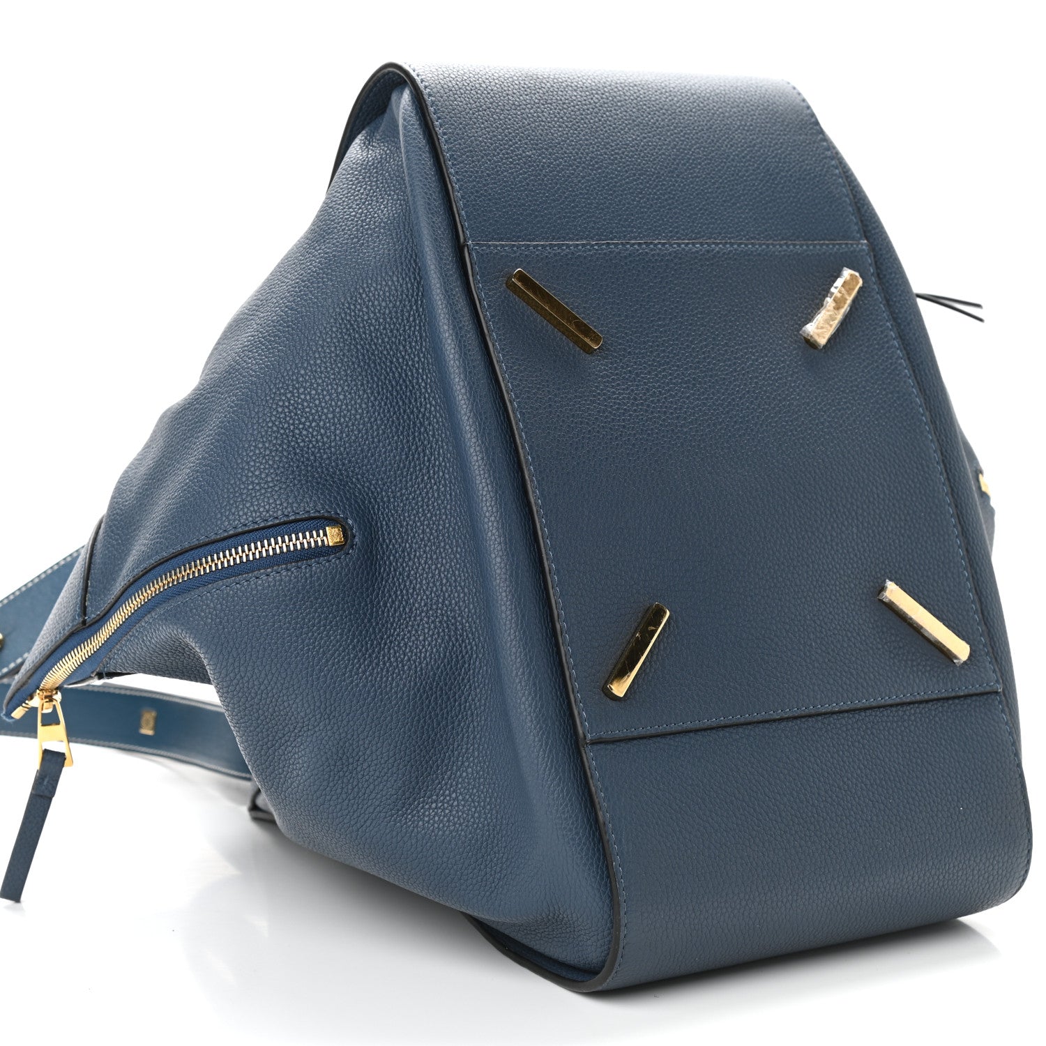Loewe Calfskin Large Hammock Shoulder Bag Marine 8 of 9