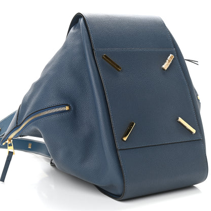 Loewe Calfskin Large Hammock Shoulder Bag Marine 8 of 9