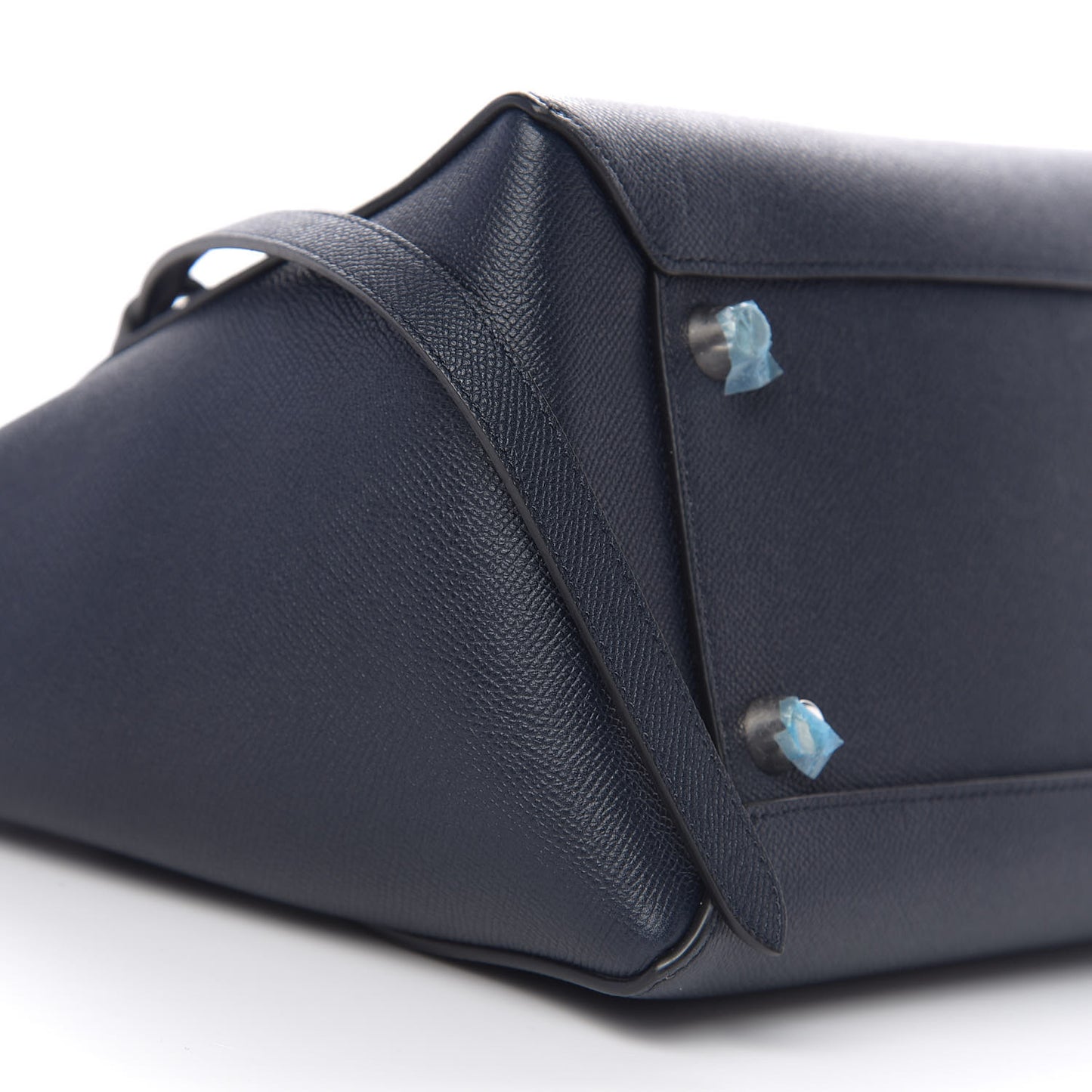 Grained Calfskin Mini Belt Bag Navy