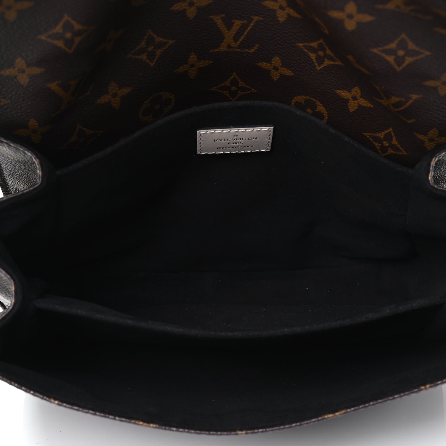 Louis Vuitton Monogram Braided Pochette Metis Creme Beige 4 of 4