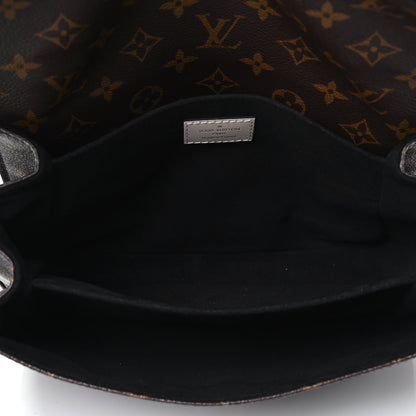 Louis Vuitton Monogram Braided Pochette Metis Creme Beige 4 of 4