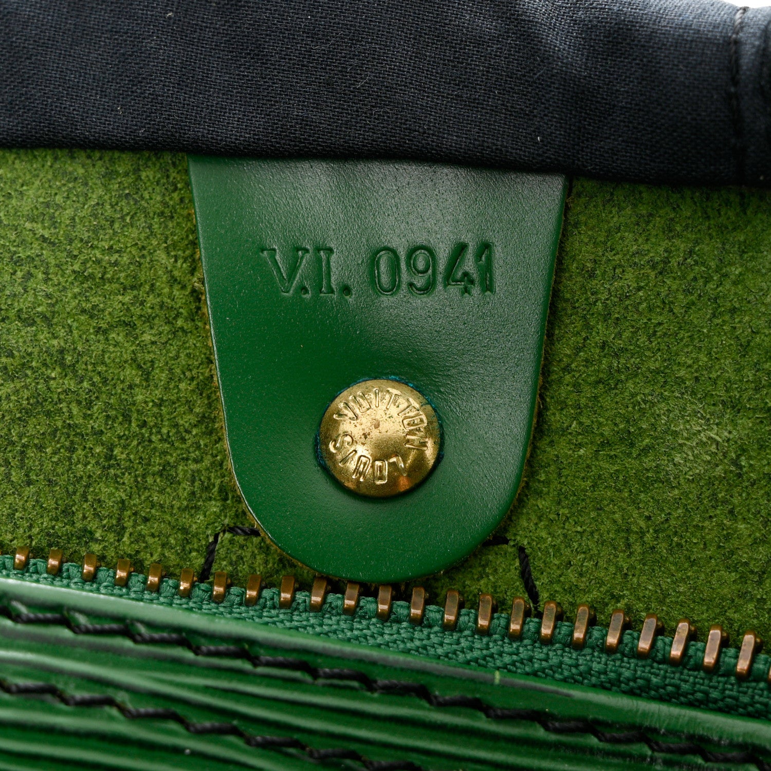 Louis Vuitton Epi Speedy 40 Borneo 7 of 10