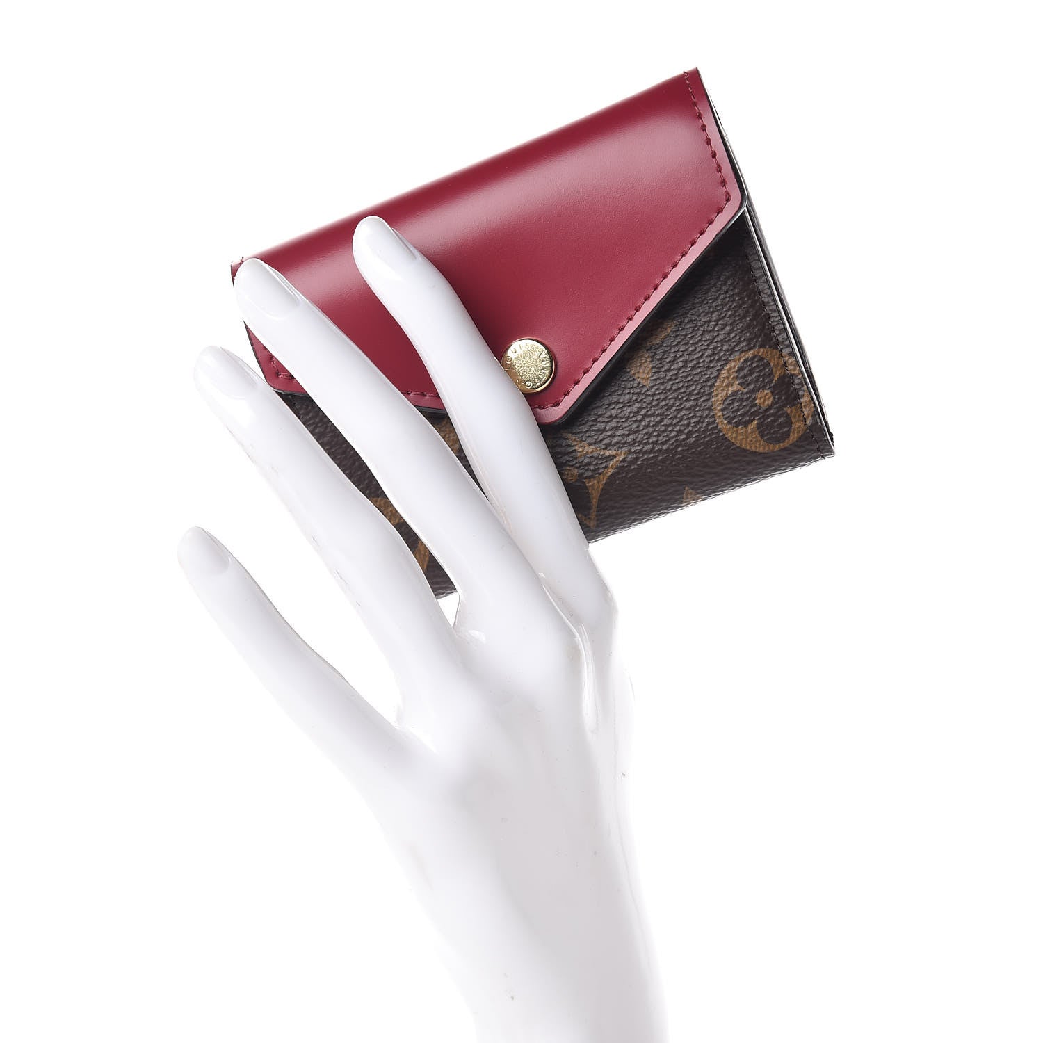 Louis Vuitton Monogram Zoe Wallet Fuchsia 2 of 8