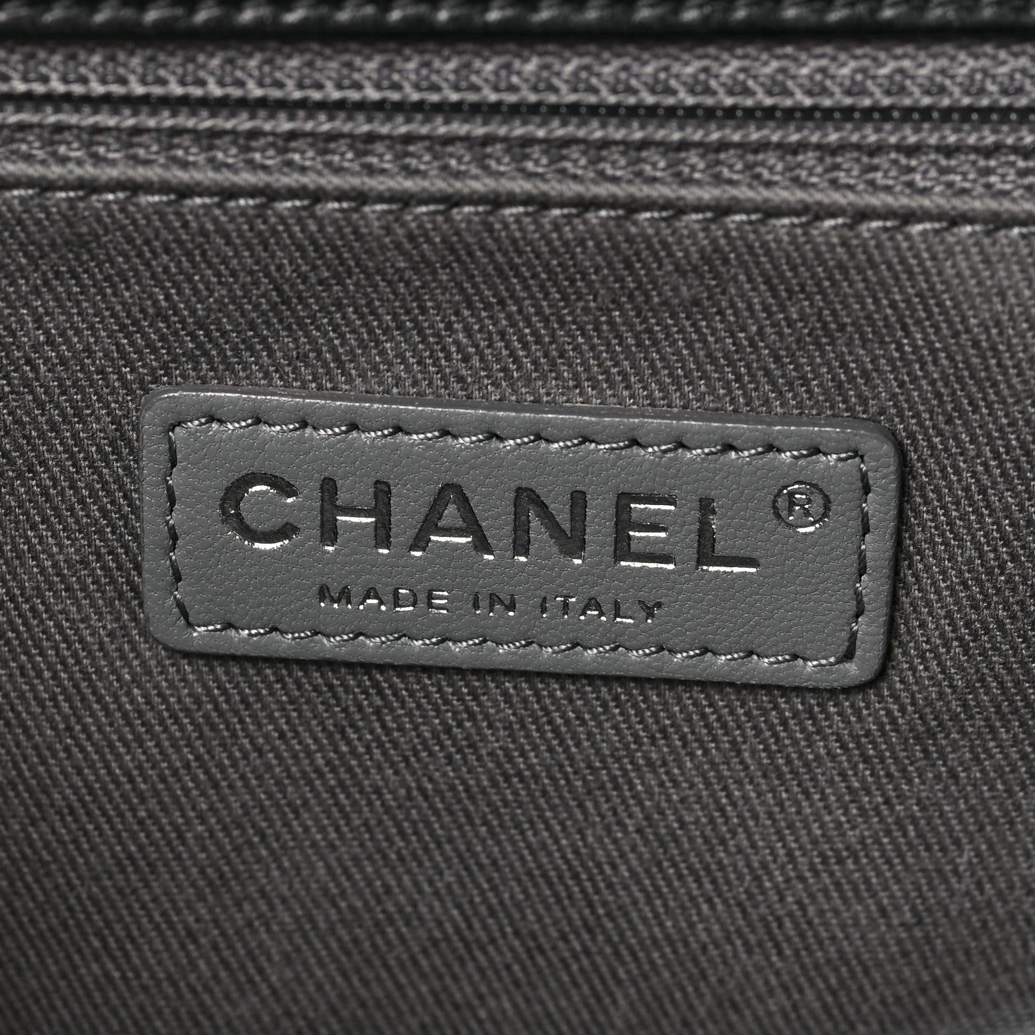 Chanel Lambskin Quilted Large Boy Flap Black 6 of 7