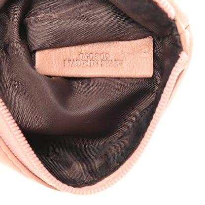 Loewe Calfskin Zip Coin Card Holder Blush 6 of 7