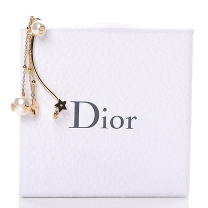 Christian Dior Pearl Shiny-D Earring Gold 5 of 5