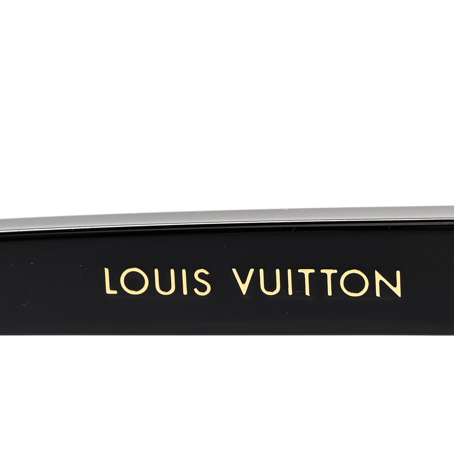Louis Vuitton Acetate Square Sunglasses Black Black 5 of 7