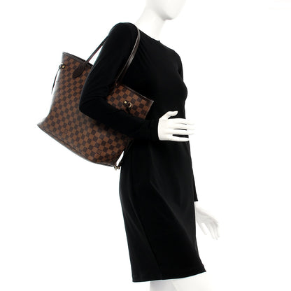 Louis Vuitton Damier Ebene Neverfull MM 2 of 11