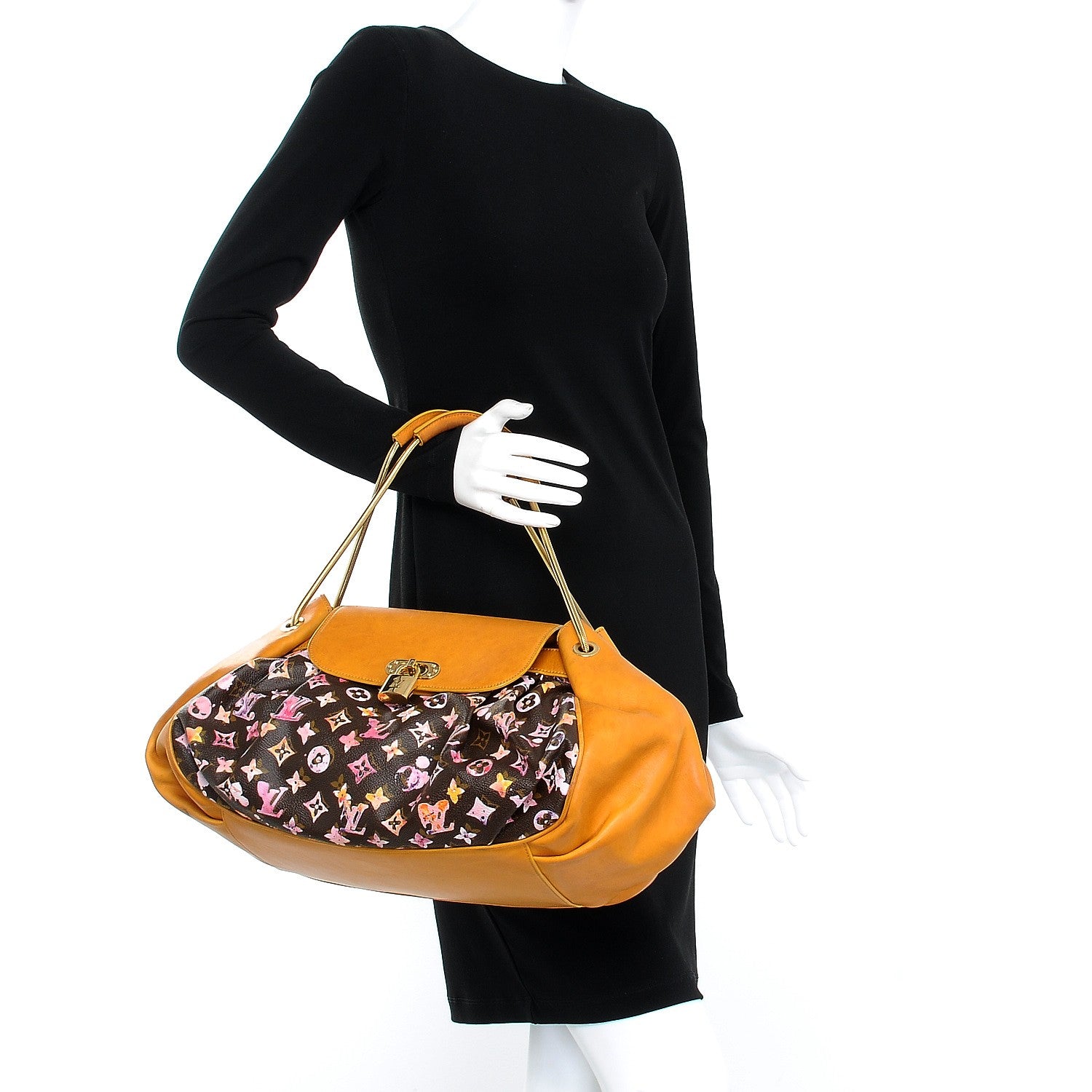 Louis Vuitton Aquarelle Watercolor Jamais Marron 2 of 17