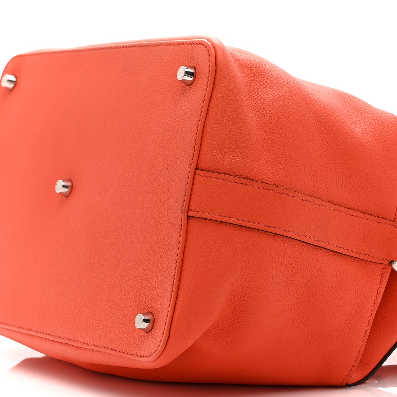Hermes Evercolor Toolbox 26  Orange Poppy 10 of 11