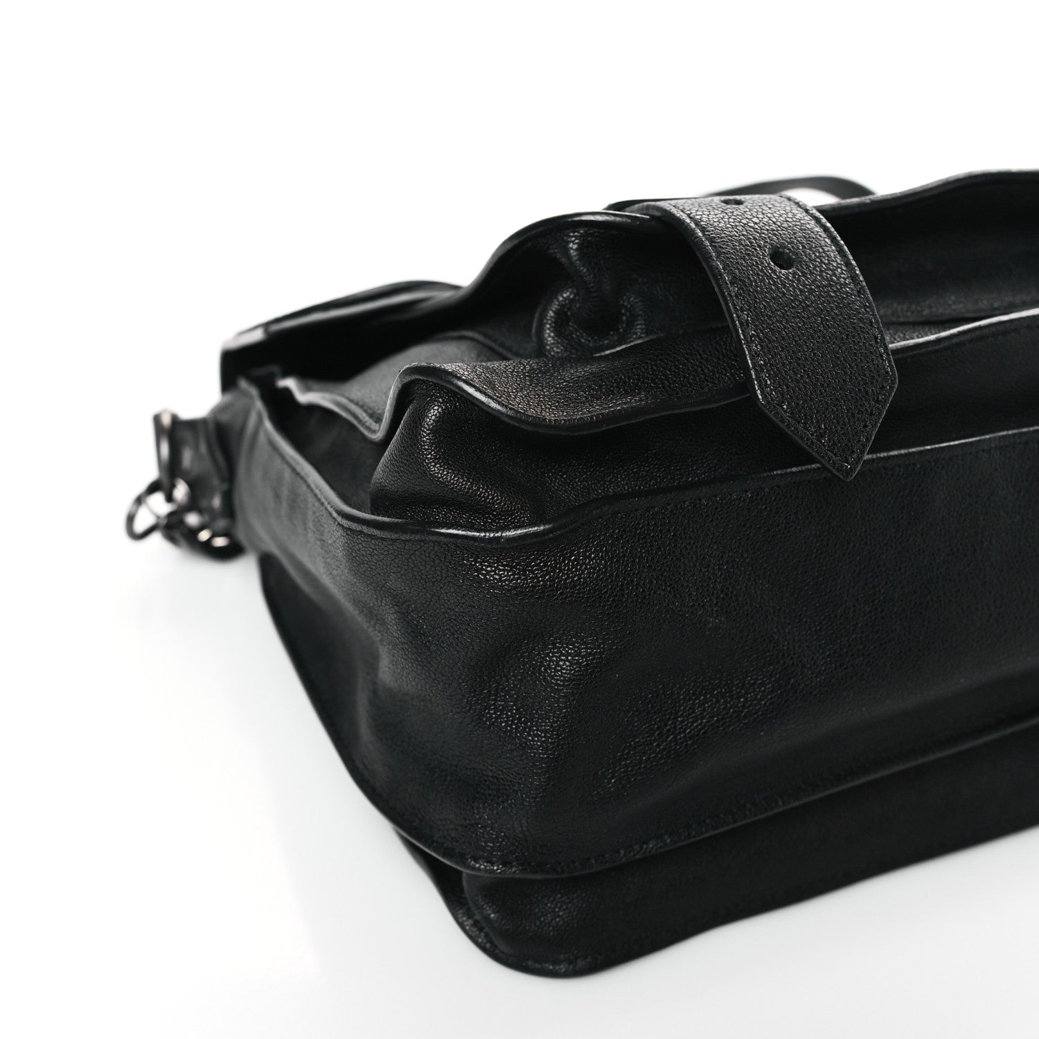 Proenza Schouler Lambskin Medium PS1 Satchel Black 7 of 8