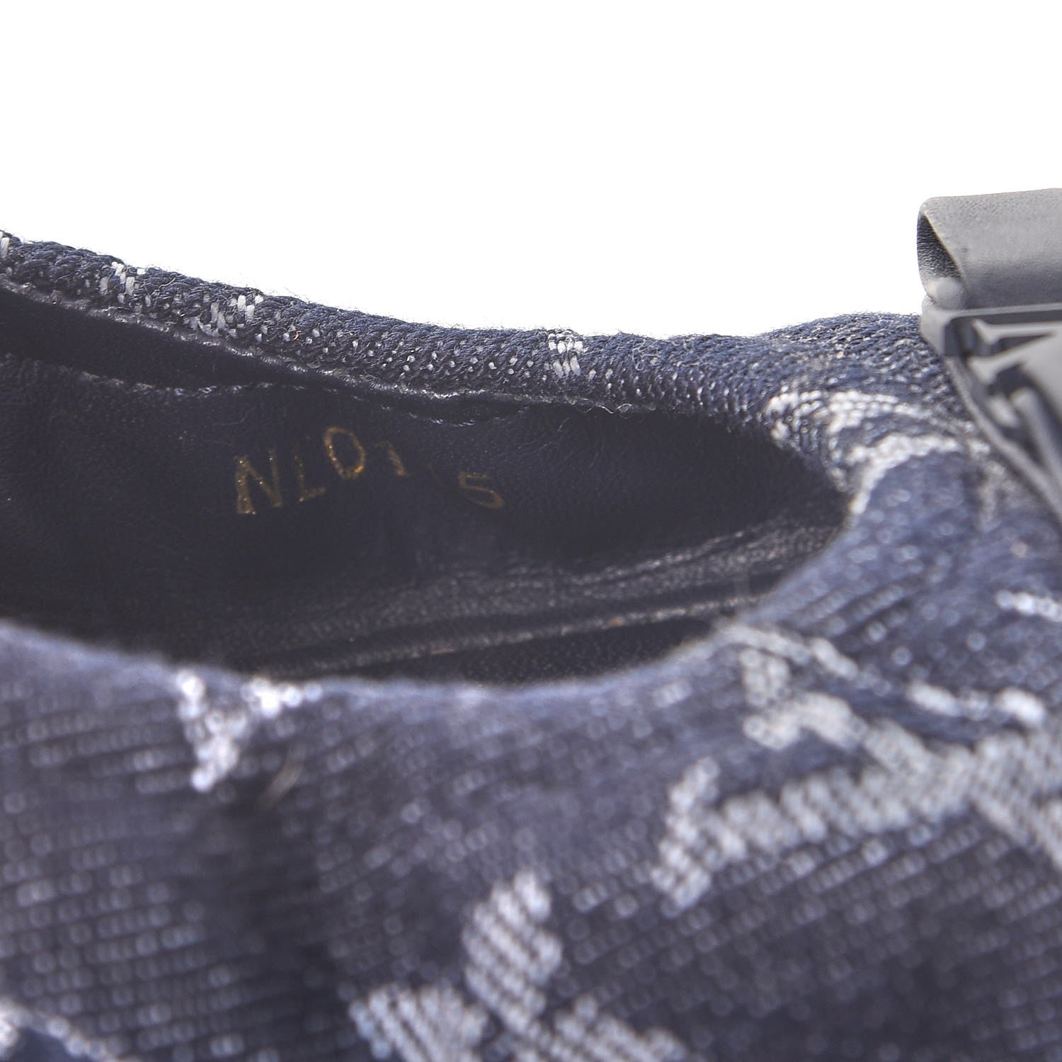 Louis Vuitton Monogram Denim Elba Ballerina Flats 36 Marine 10 of 10