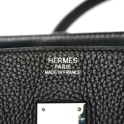 Hermes Fjord Birkin 35 Black 12 of 15