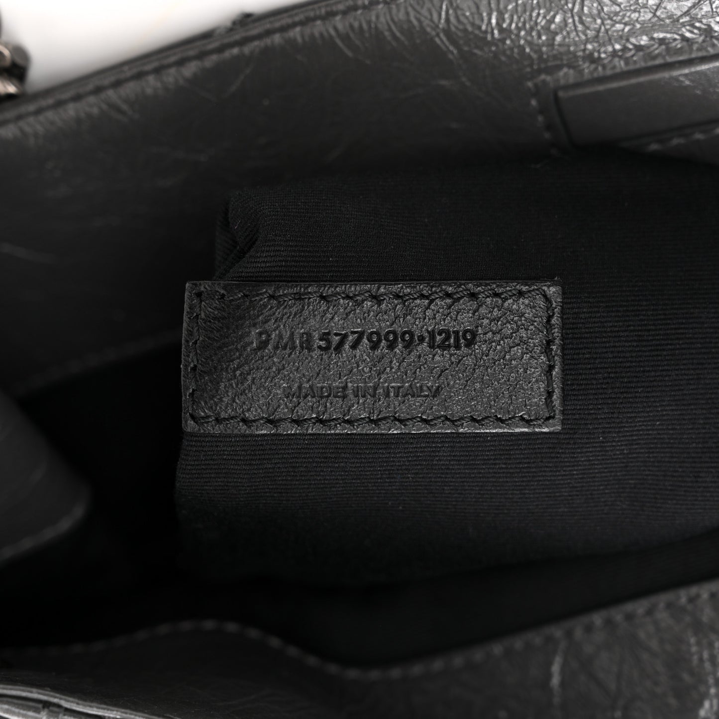 Crinkled Calfskin Matelasse Monogram Medium Niki Shopper Tote Smog