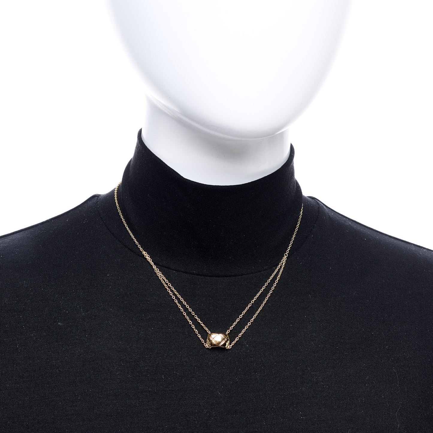18K Yellow Gold Coco Crush Pendant Necklace