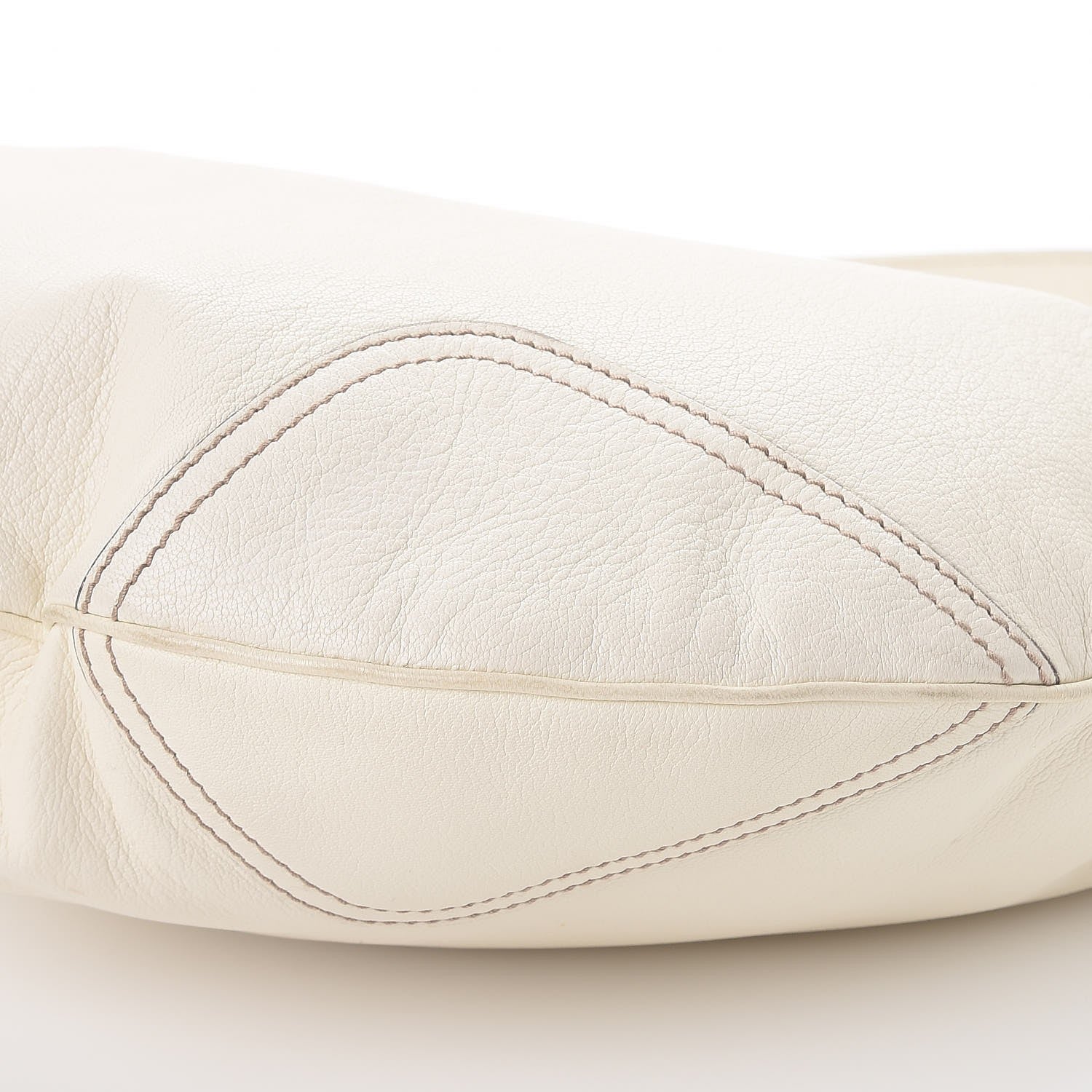 Gucci Calfskin Princy Hobo Shoulder Bag White 10 of 10