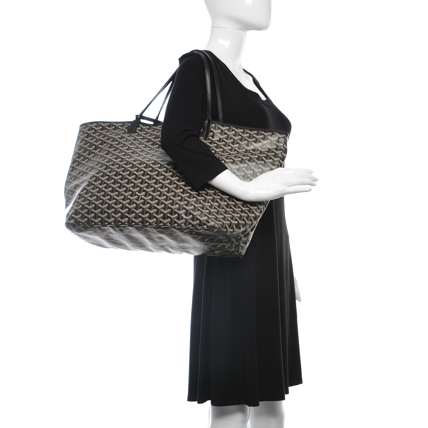 Goyard Goyardine Saint Louis GM Black 2 of 20