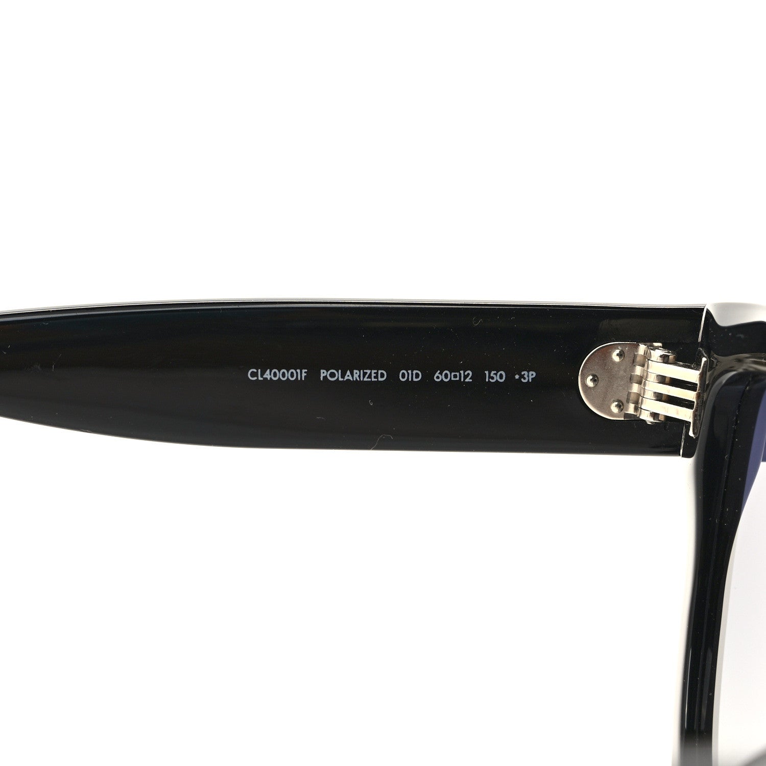 Celine Acetate Aviator Sunglasses CL 40001F Black 6 of 8