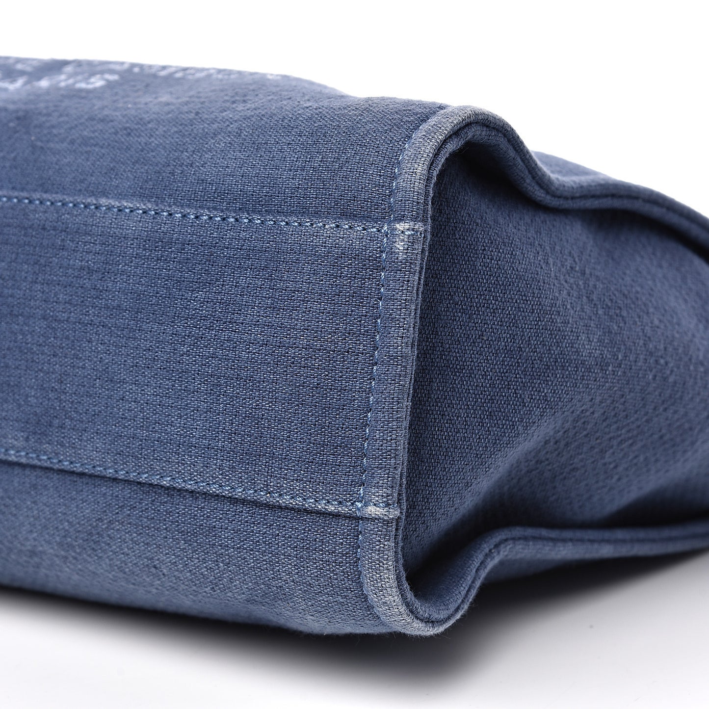 Canvas Small Deauville Tote Blue