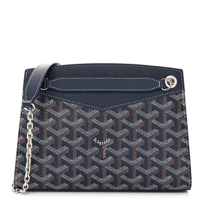Goyard Goyardine Mini Rouette Structure Navy 1 of 9