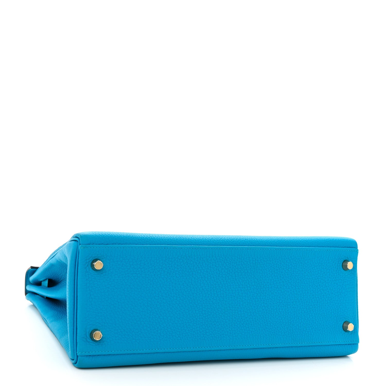 Hermes Togo Kelly Retourne 32 Bleu Zanzibar 4 of 11
