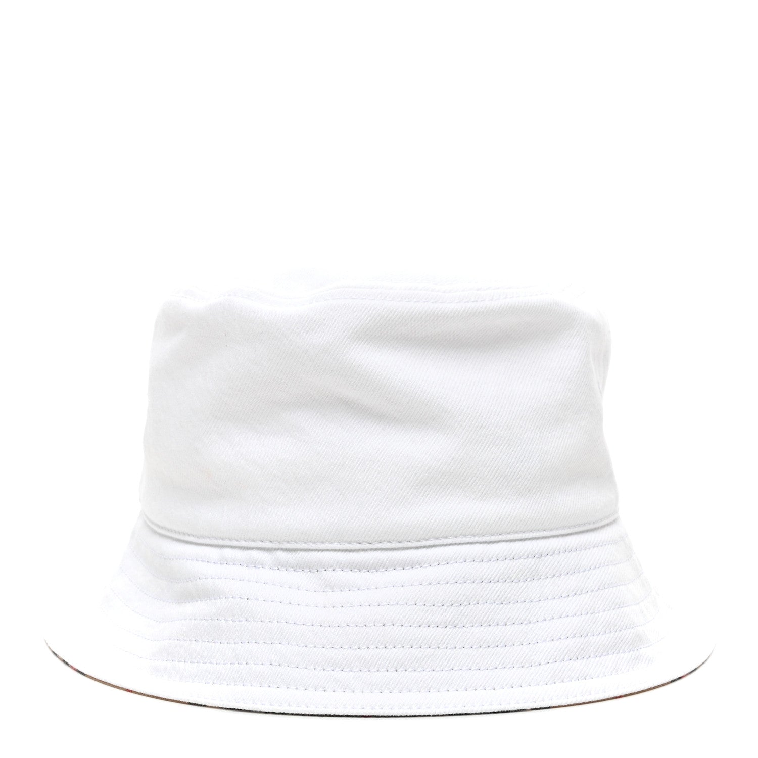 Burberry Denim Logo Bucket Hat M White 7 of 7