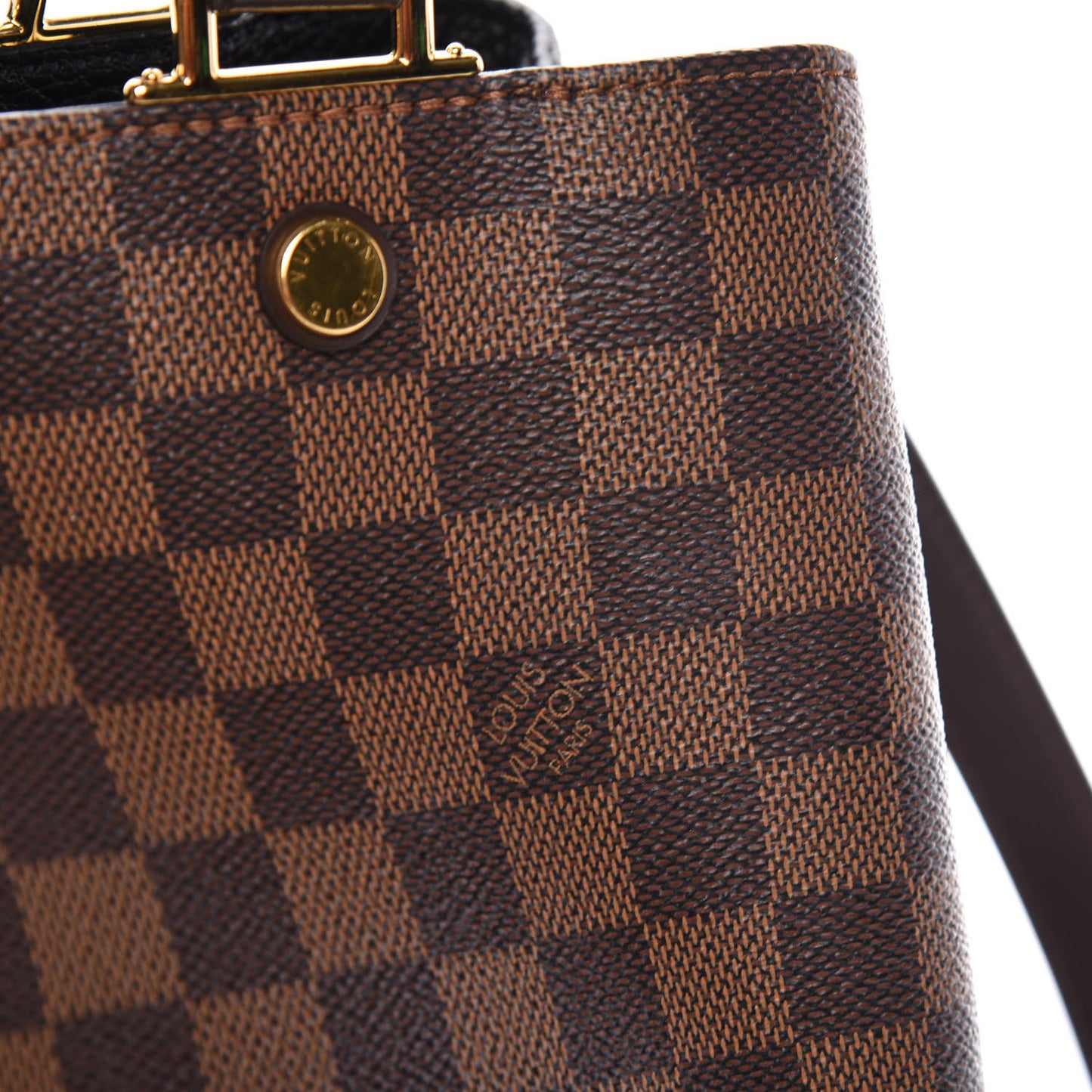 Damier Ebene Cuir Taurillon Brittany Black
