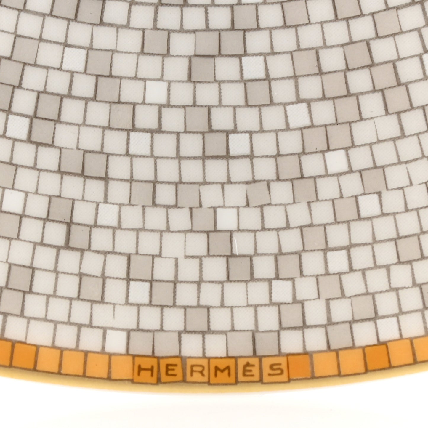 Porcelain Mosaique Au 24 Gold Breakfast Cup and Saucer