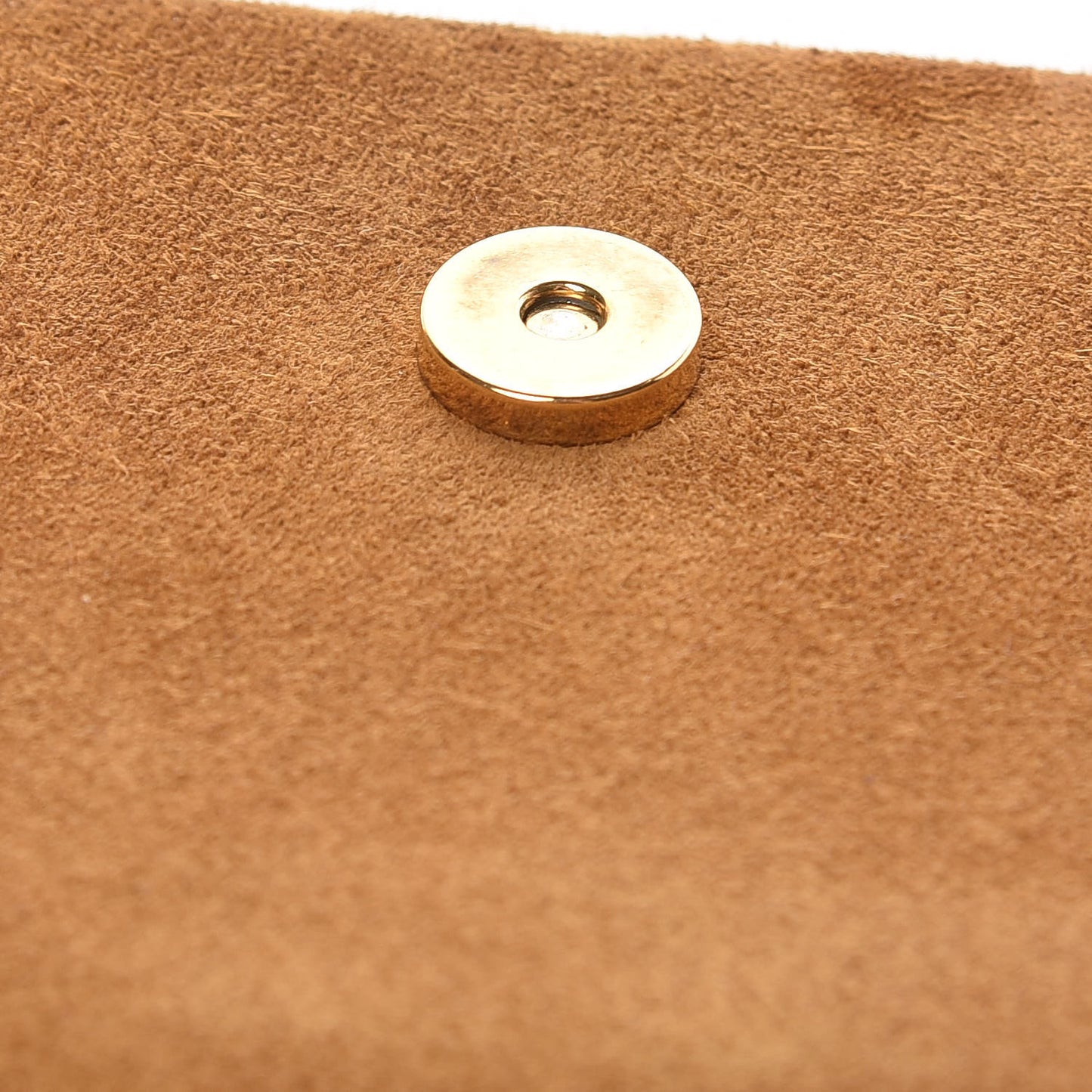 Suede Small Classic Monogram Kate Tassel Satchel Light Ochre