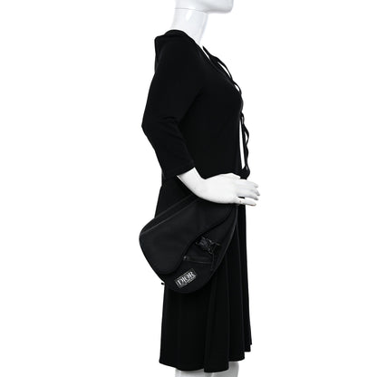 Christian Dior X MYSTERY RANCH Cordura Nylon Calfskin Saddle Messenger Bag Black 2 of 11