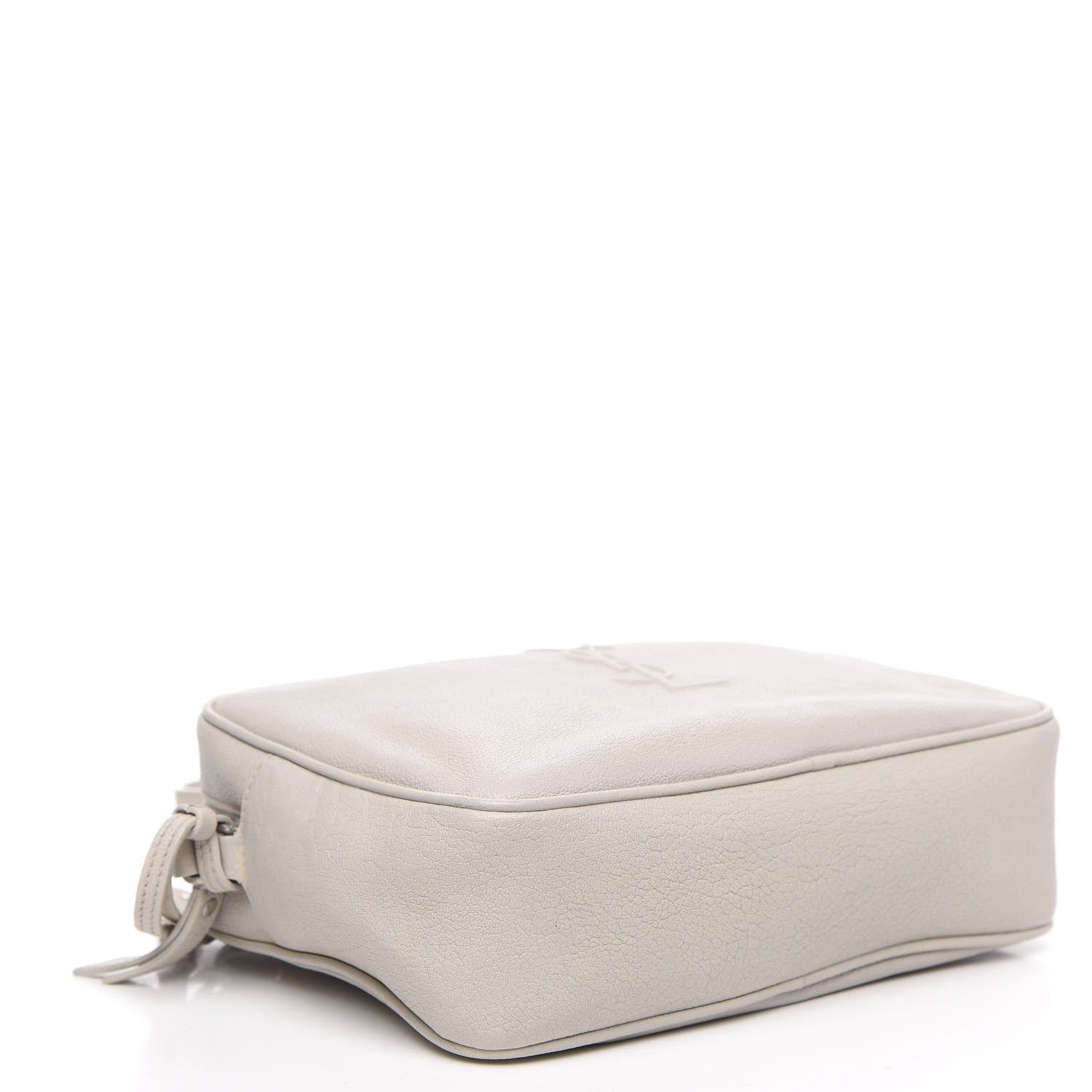 Saint Laurent Calfskin Small Lou Camera Bag Icy White 4 of 12