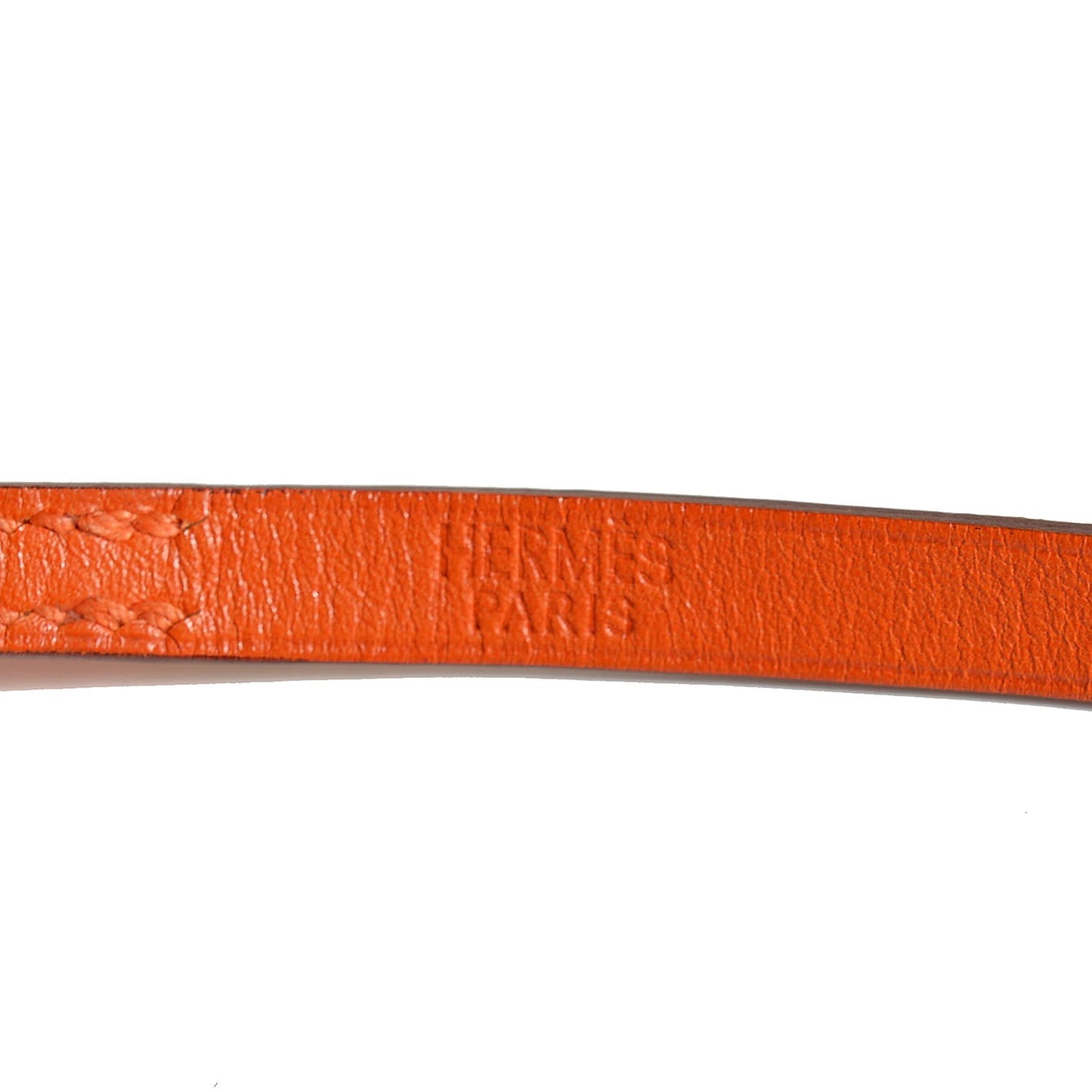 Swift Hapi 3MM Triple Tour Wrap Bracelet Small Orange
