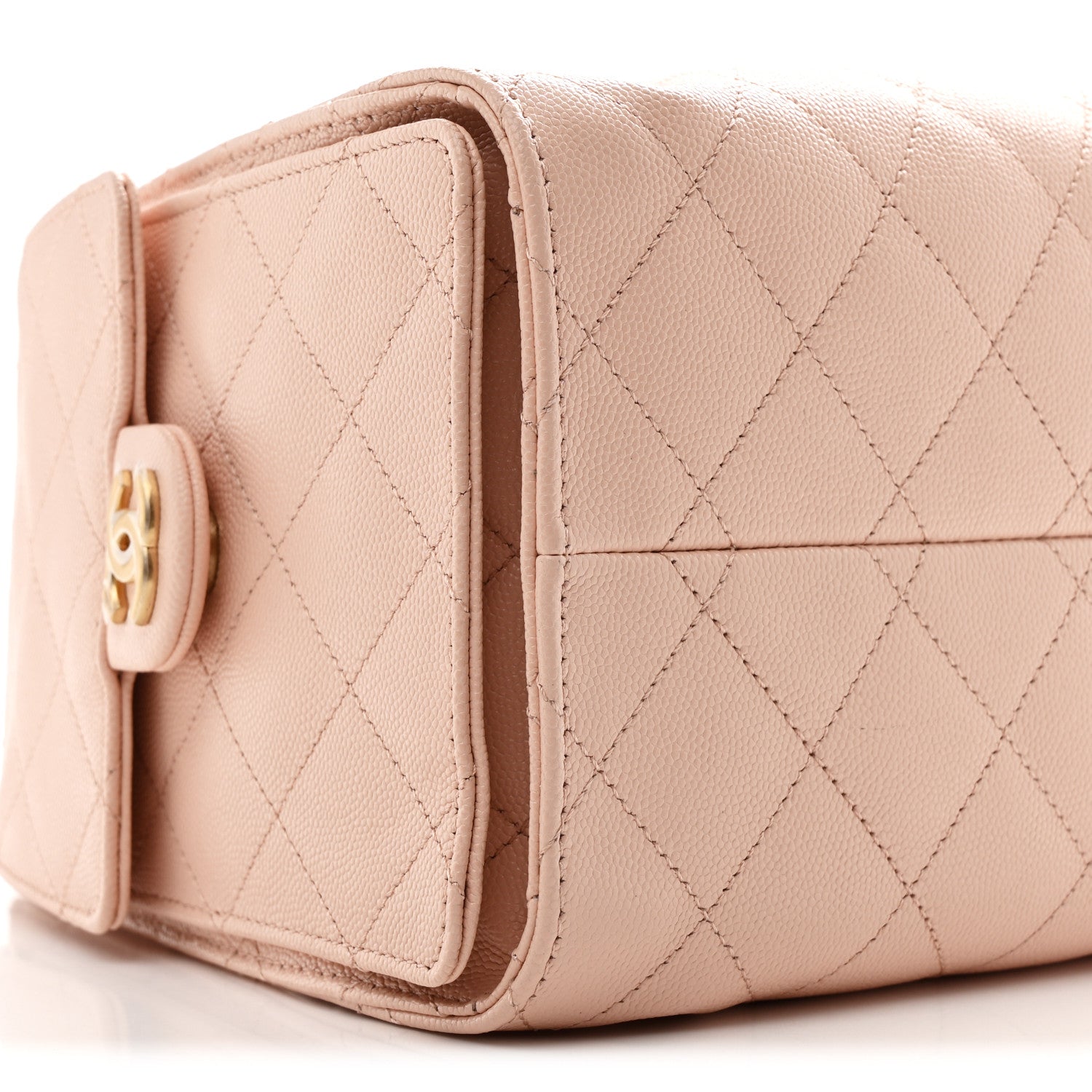 Chanel Caviar Quilted Small Chanel 25 Handbag Light Pink 9 of 10