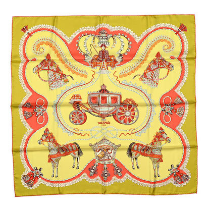 Hermes Silk Carre Paperoles Scarf 90 1 of 5