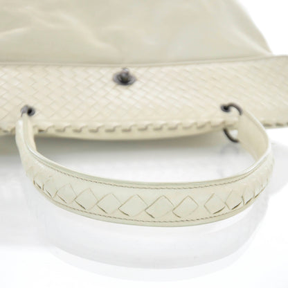 Bottega Veneta Leather Plume Intrecciato Tote 5 of 9