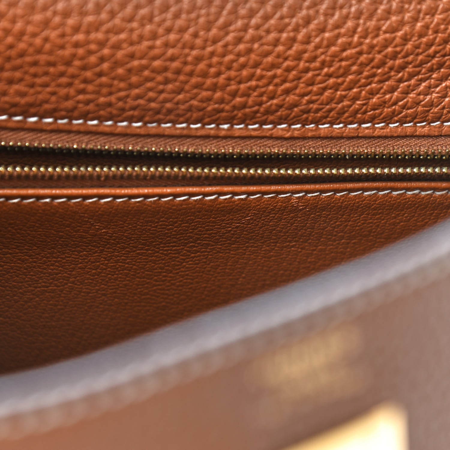 Hermes Togo Kelly Retourne 32 Gold 5 of 13