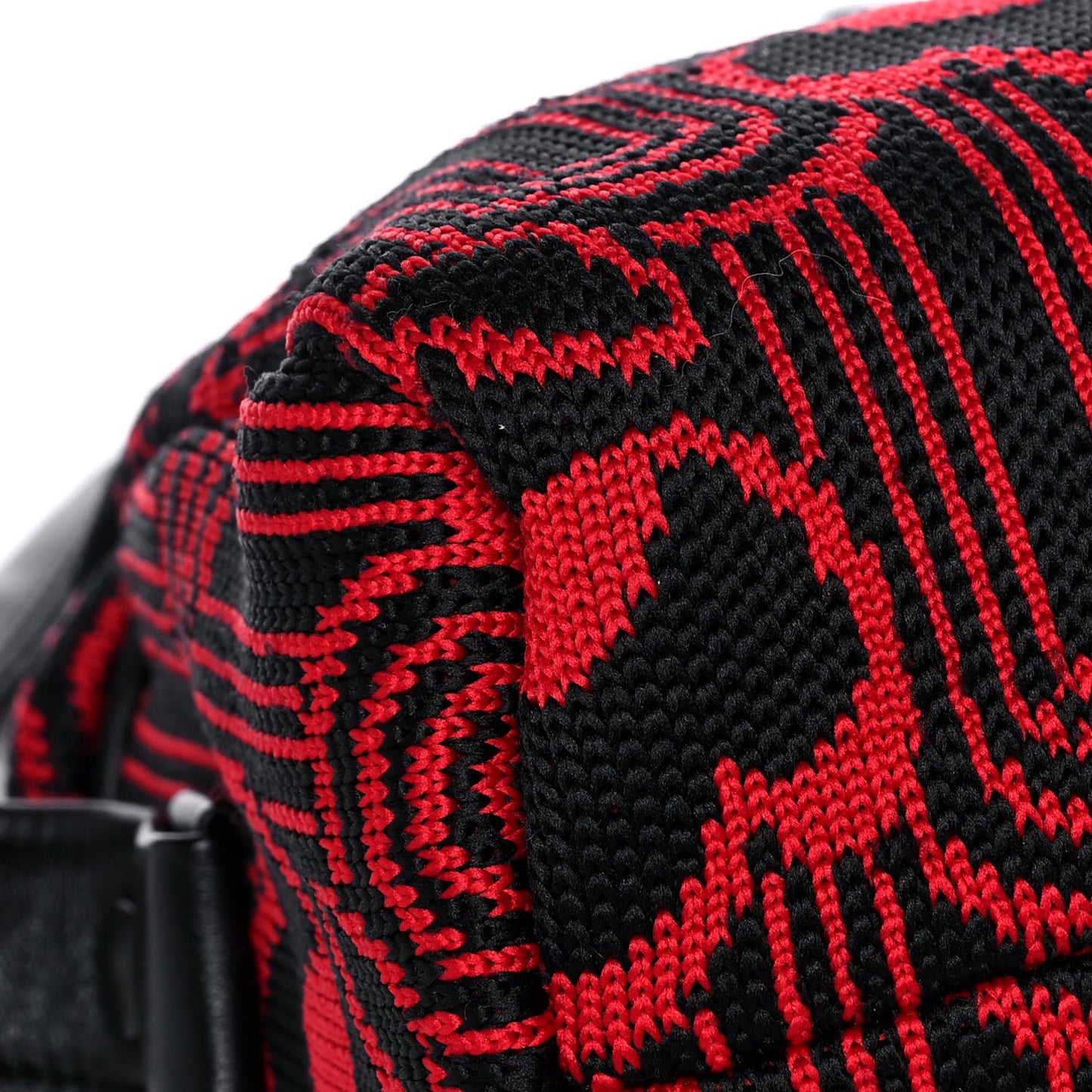 Maglia Jacquard Signaux Bag Black Rosso