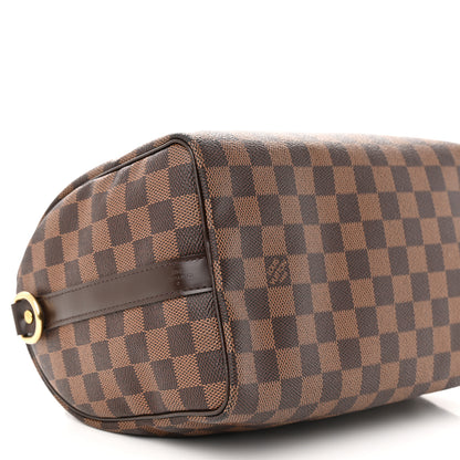 Louis Vuitton Damier Ebene Speedy Bandouliere 25 9 of 10