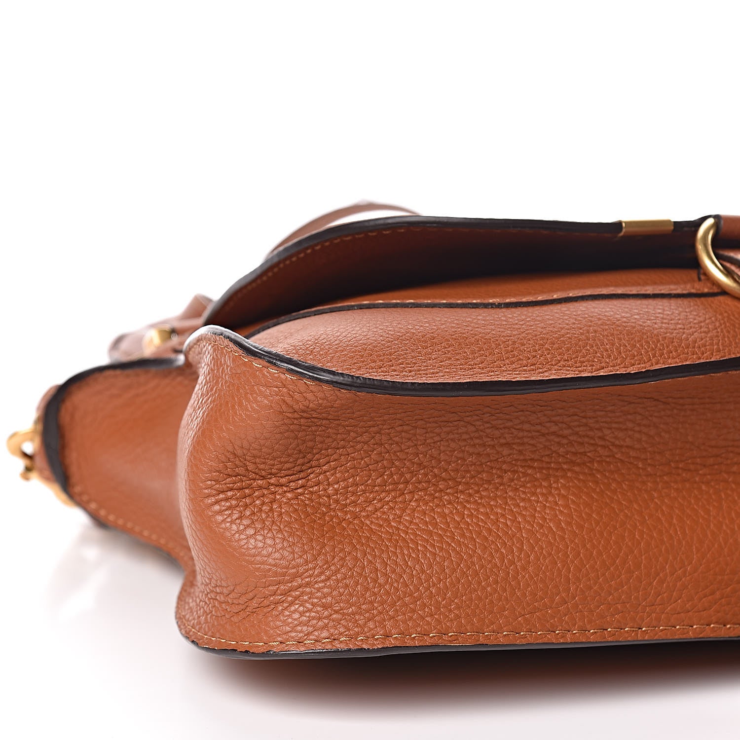 Chloe Calfskin Small Marcie Satchel Tan 8 of 10