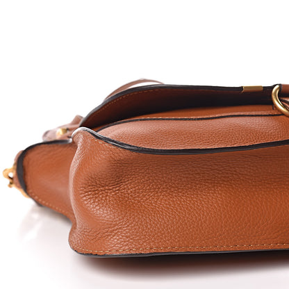 Chloe Calfskin Small Marcie Satchel Tan 8 of 10