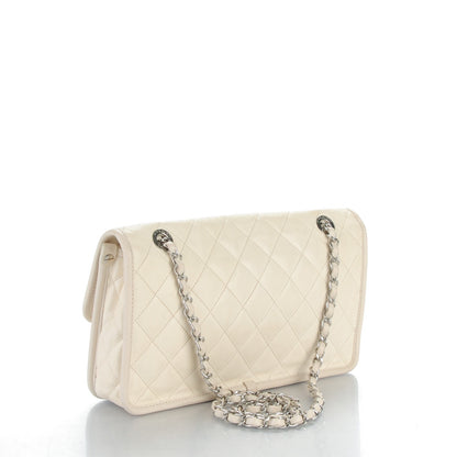 Chanel Caviar Quilted Medium French Riviera Flap White 3 of 7