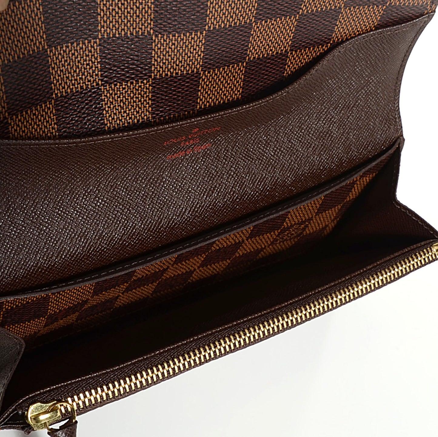 Damier Ebene Emilie Wallet
