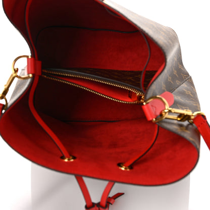 Louis Vuitton Monogram Neonoe MM Coquelicot 5 of 8